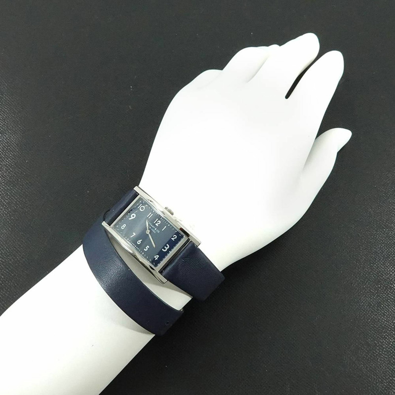 蒂芬妮 (Tiffany & Co.) 東西方迷你係列 36668644 女海軍藍石英腕錶-2