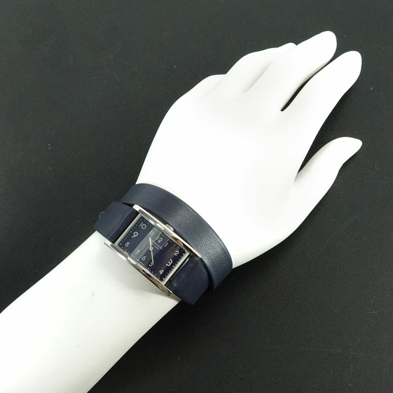 蒂芬妮 (Tiffany & Co.) 東西方迷你係列 36668644 女海軍藍石英腕錶-2