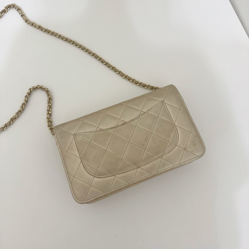 Chanel WOC 經典菱格小羊皮手拿/斜背包-2