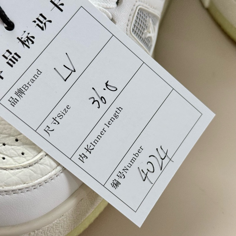 LV/路易威登 Trainer白水泥休閒鞋 36.5碼 95新 品相完美 鞋底磨損輕微-6