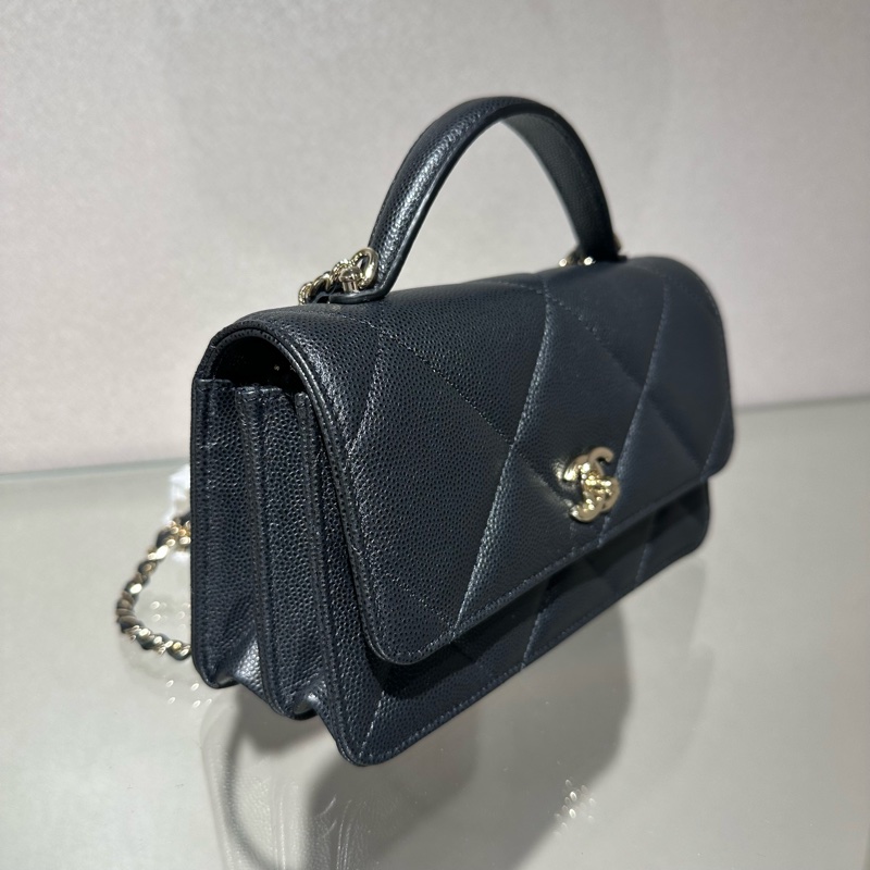 CHANEL香奈儿 25K经典皮穿链肩带 牛皮 单肩手提包-1