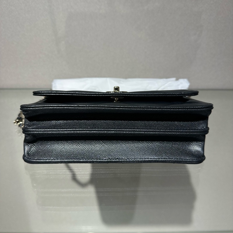 CHANEL香奈儿 25K经典皮穿链肩带 牛皮 单肩手提包-4