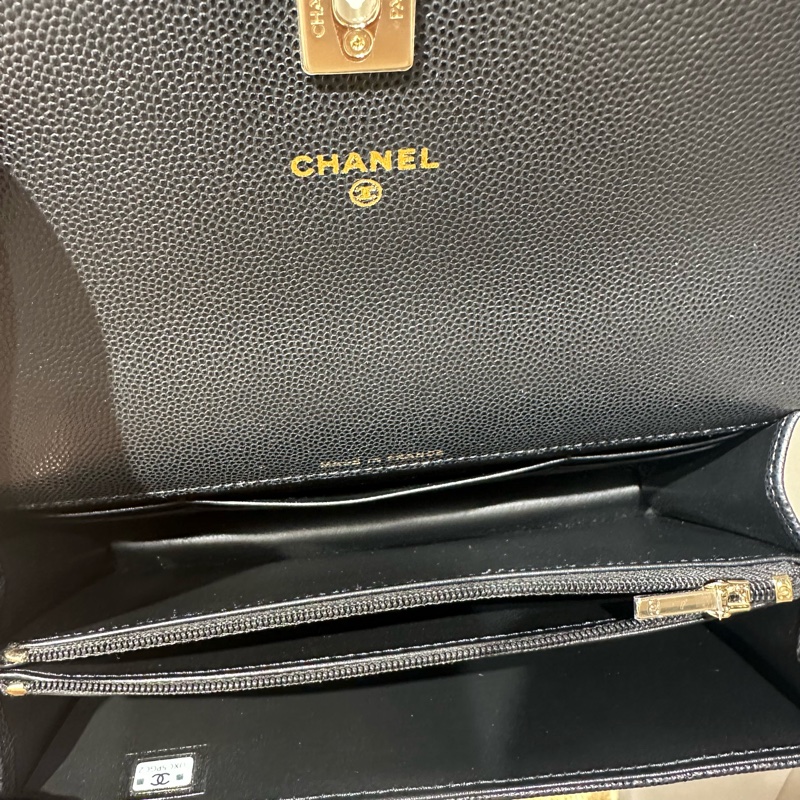 CHANEL香奈儿 25K经典皮穿链肩带 牛皮 单肩手提包-7
