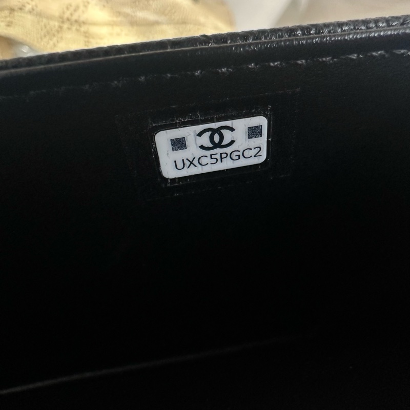 CHANEL香奈儿 25K经典皮穿链肩带 牛皮 单肩手提包-8