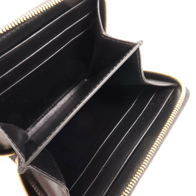 CELINE 牛皮皮革Wallet金扣錢包-4