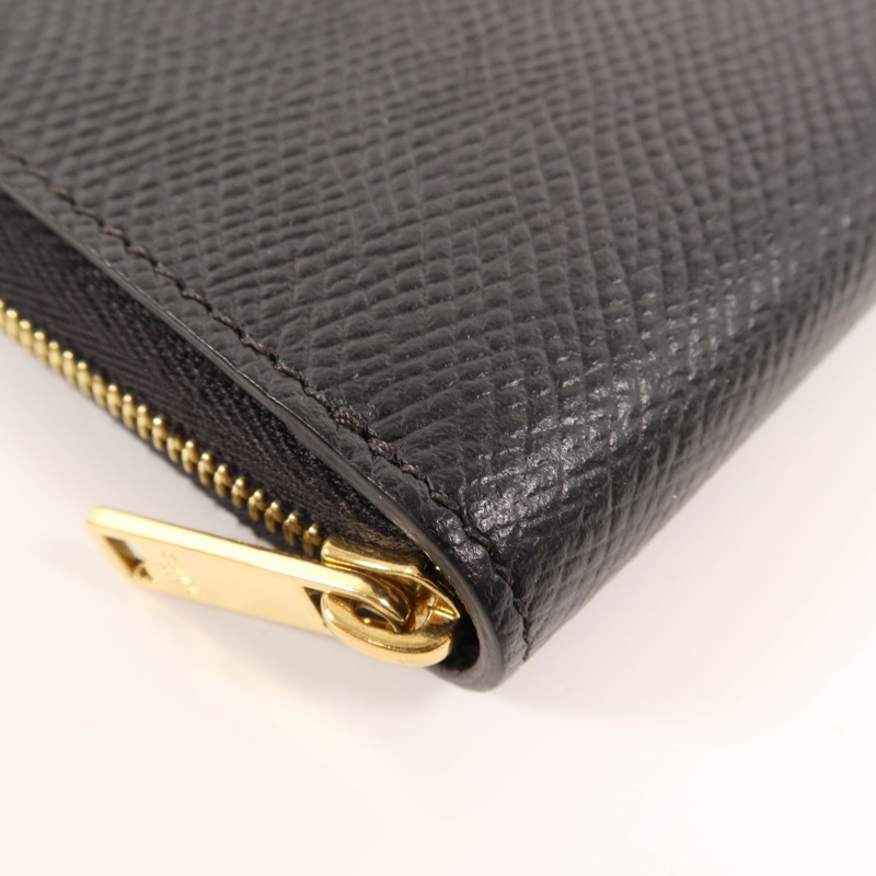 CELINE 牛皮皮革Wallet金扣錢包-9