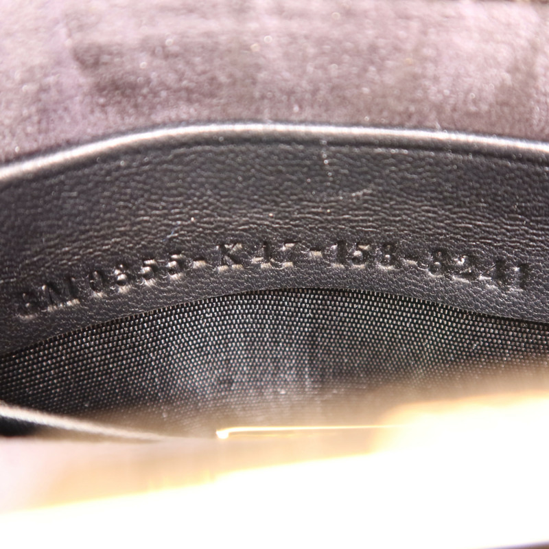 FENDI 牛皮皮革Mini Peekaboo金扣手挽肩背兩用袋-6