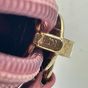 ＊奢華大道國際精品＊【CH0709】CHANEL藕粉色小羊皮 BOY米金釦ㄇ字拉鍊中夾 A80566-5