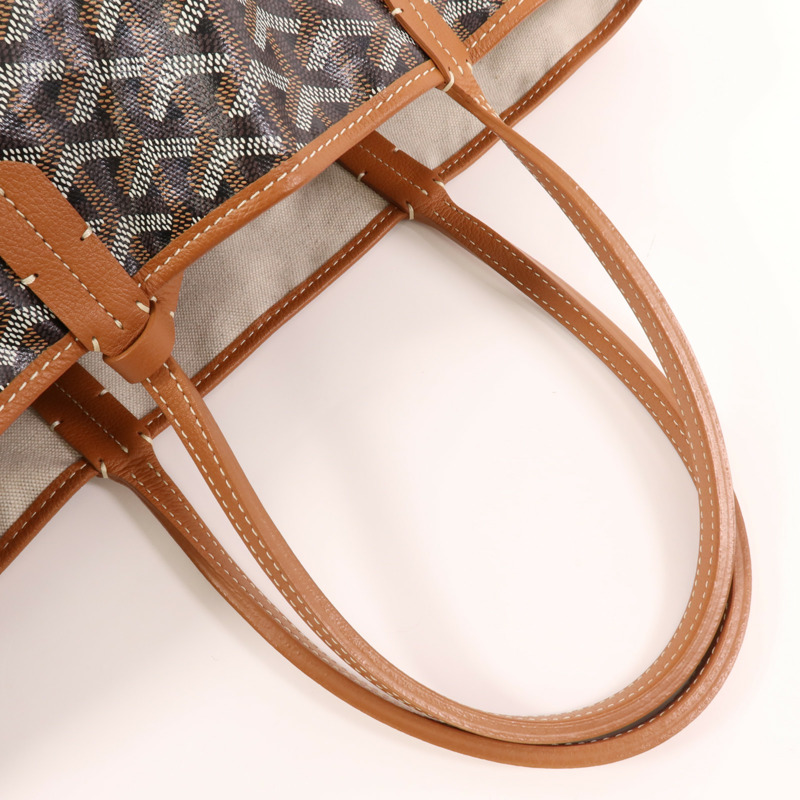 GOYARD 塗層帆布Saint Louis PM銀扣肩背袋-4