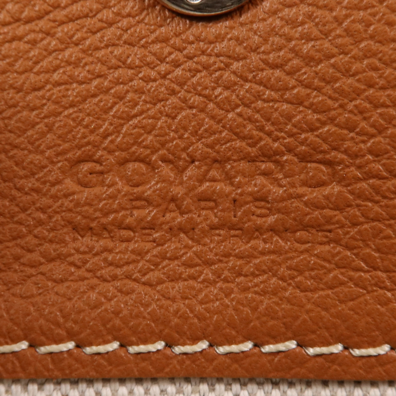 GOYARD 塗層帆布Saint Louis PM銀扣肩背袋-10