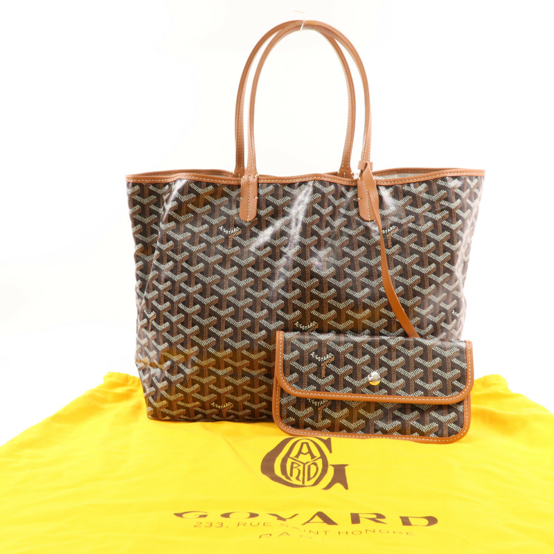 GOYARD 塗層帆布Saint Louis PM銀扣肩背袋-12