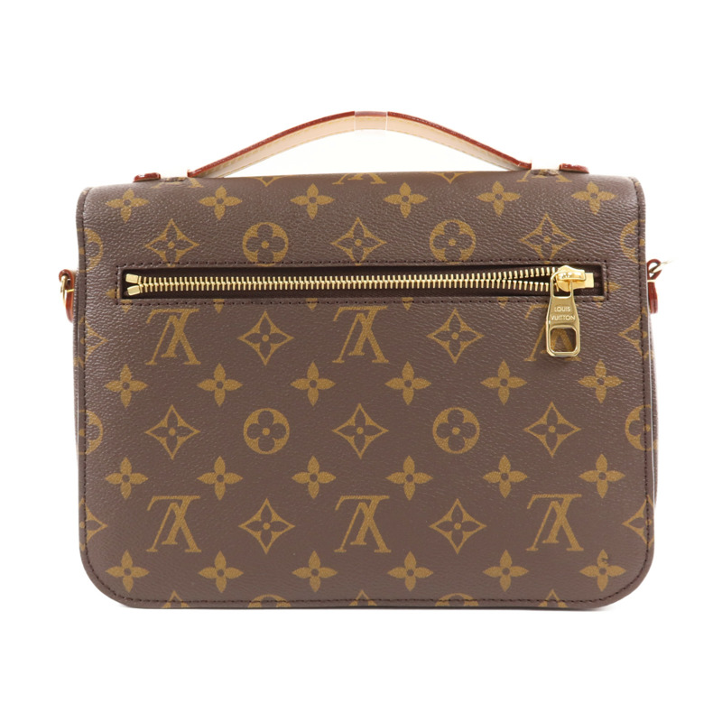 LOUIS VUITTON Monogram Pochette Metis MM金扣手挽肩背兩用袋-1
