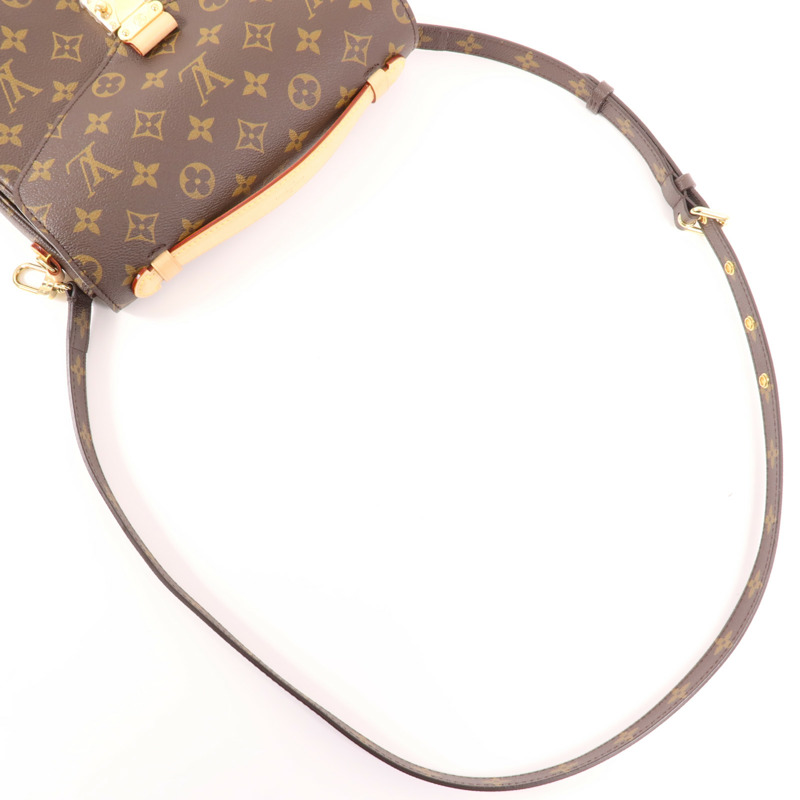 LOUIS VUITTON Monogram Pochette Metis MM金扣手挽肩背兩用袋-4