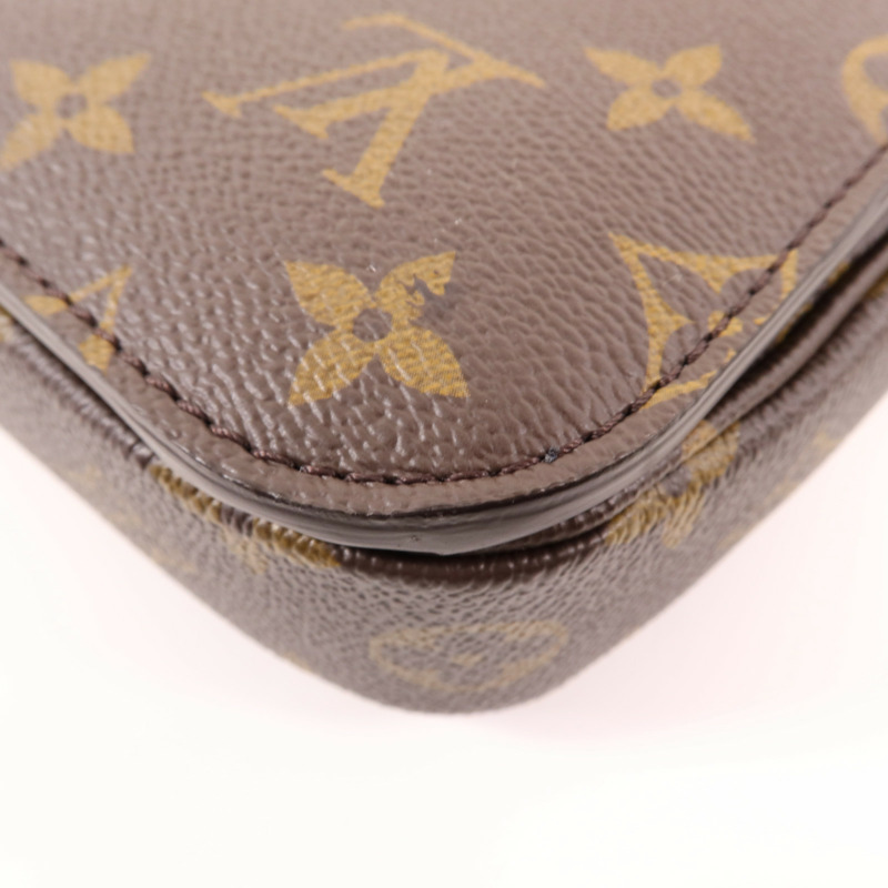 LOUIS VUITTON Monogram Pochette Metis MM金扣手挽肩背兩用袋-7