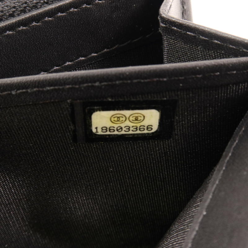 CHANEL 漆皮皮革Long Wallet銀扣長錢包-7