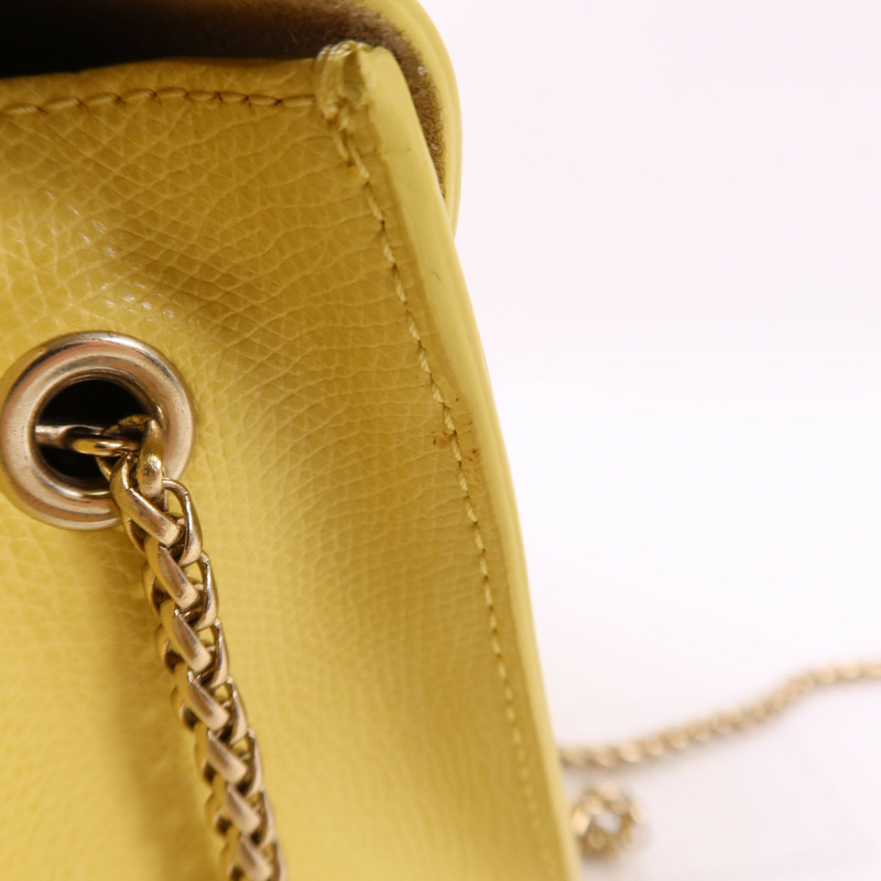 Furla 牛皮皮革Chain Shoulder Bag金扣鏈帶肩背袋-16