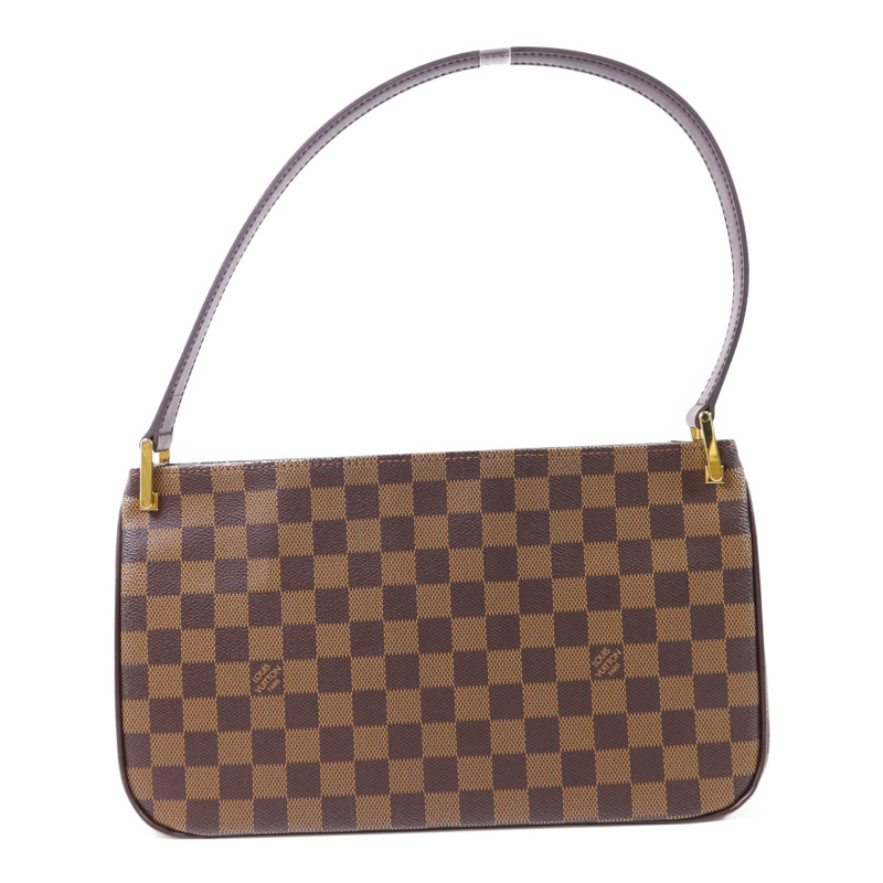 LOUIS VUITTON Damier Aubagne金扣肩背袋-2
