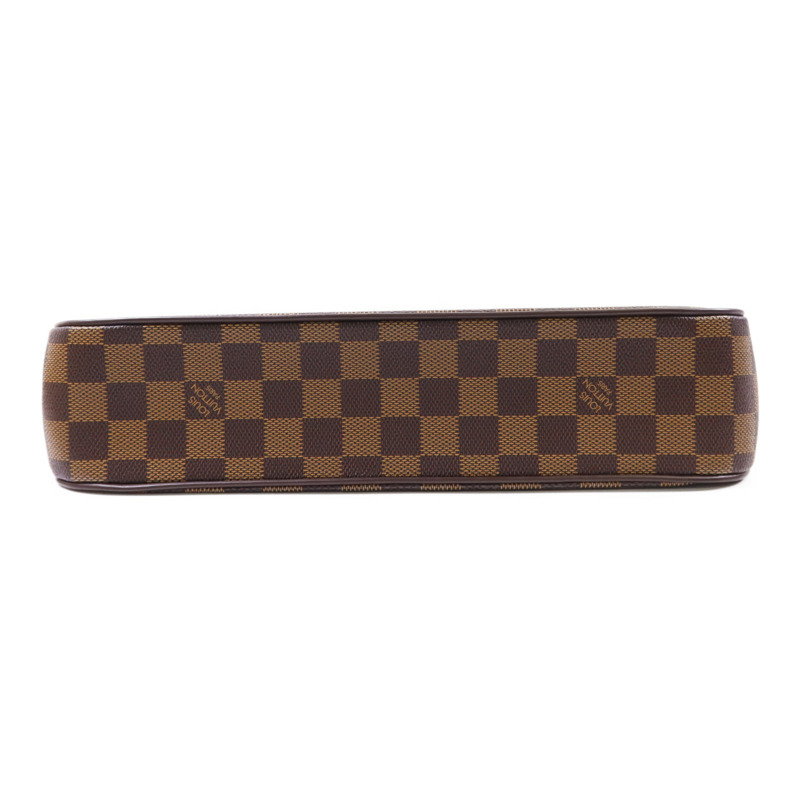LOUIS VUITTON Damier Aubagne金扣肩背袋-3