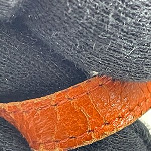 ＊奢華大道國際精品＊【G1798】GUCCI金棕色緹花布竹結磁釦手拿/斜背包 117594-2