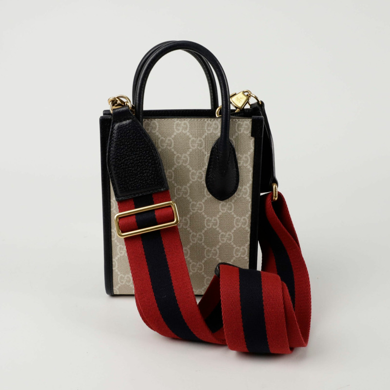 GUCCI 互扣式G迷你手提單肩包 699406-3