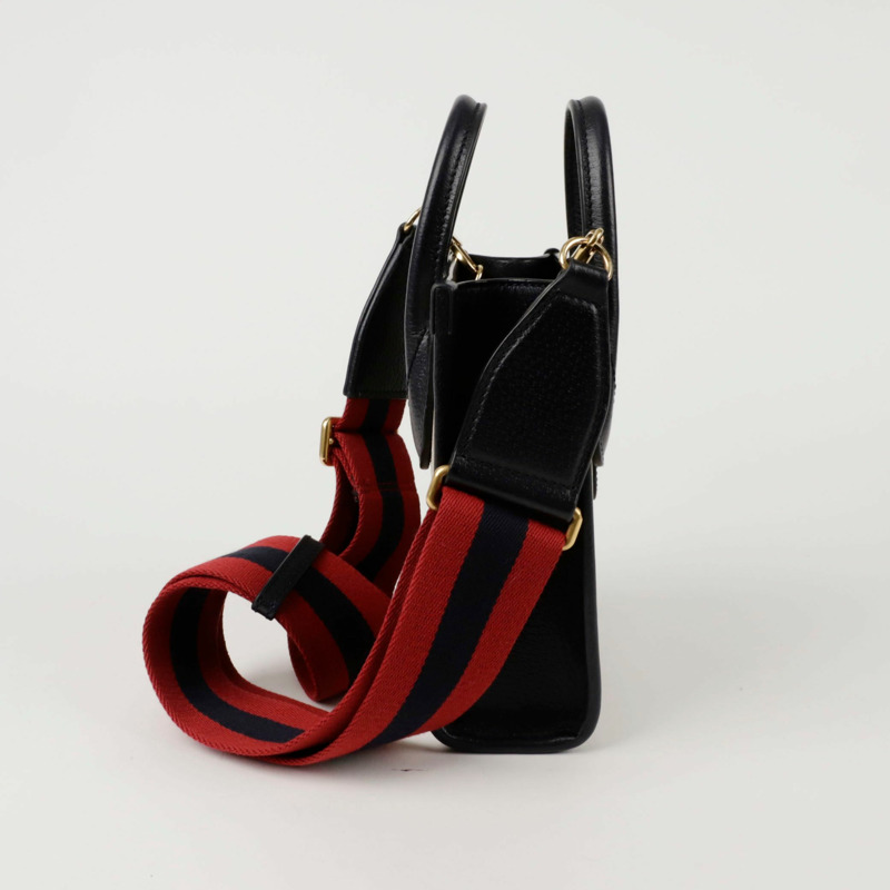 GUCCI 互扣式G迷你手提單肩包 699406-4