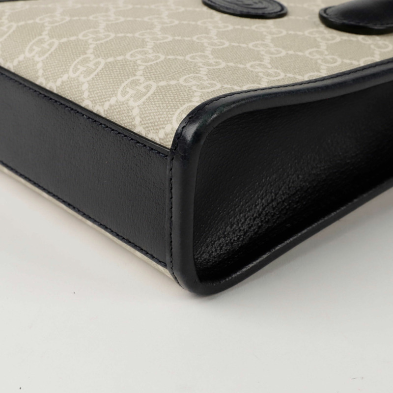 GUCCI 互扣式G迷你手提單肩包 699406-7