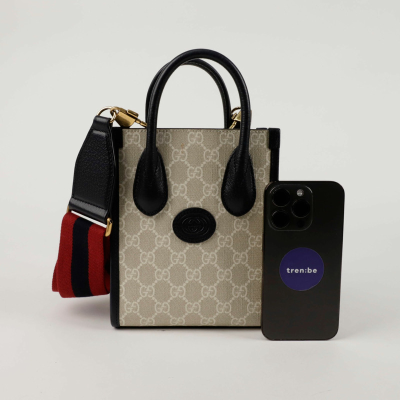 GUCCI 互扣式G迷你手提單肩包 699406-8