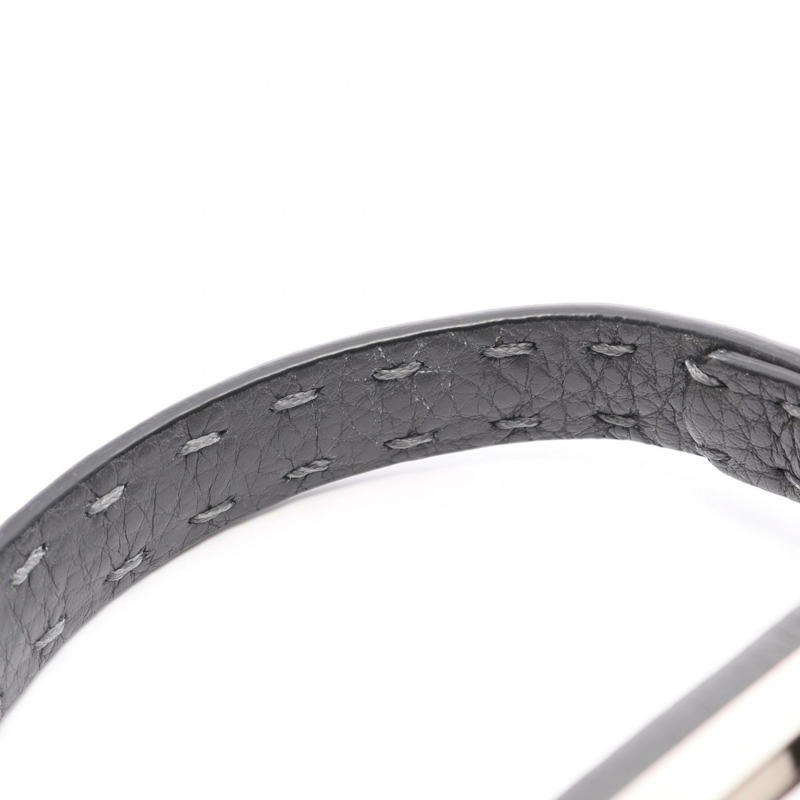 FENDI Mini Peekaboo Selleria 單肩斜背包 8BN244 皮革 灰色 二手-5