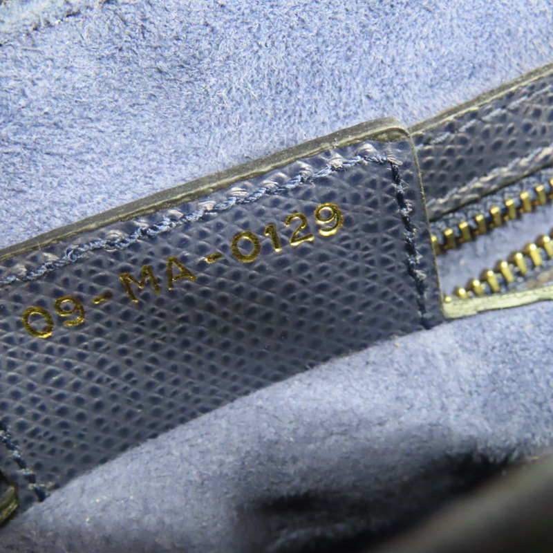 藍色 牛皮 中型馬鞍 SADDLE-M 肩背包【Dior 迪奧】-6