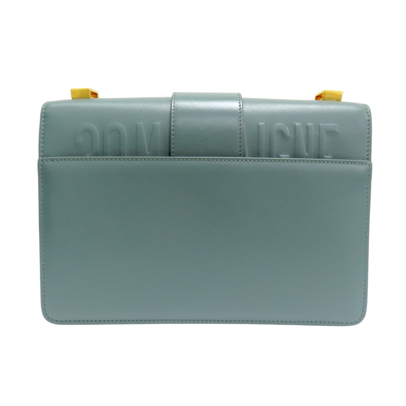 綠色 牛皮 金扣 30 Montaigne 肩背包【Dior 迪奧】 29-MA-0149-1