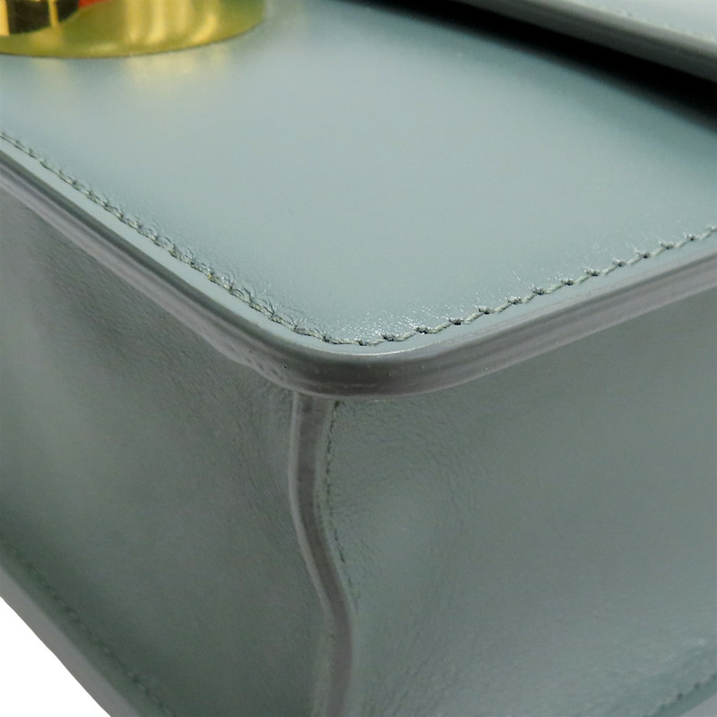 綠色 牛皮 金扣 30 Montaigne 肩背包【Dior 迪奧】 29-MA-0149-10