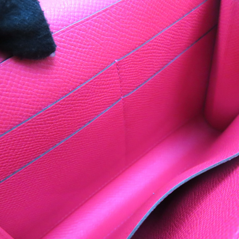 極致粉 Epsom牛皮 Clic 16 銀扣 肩背包 D刻【HERMES 愛馬仕】-4