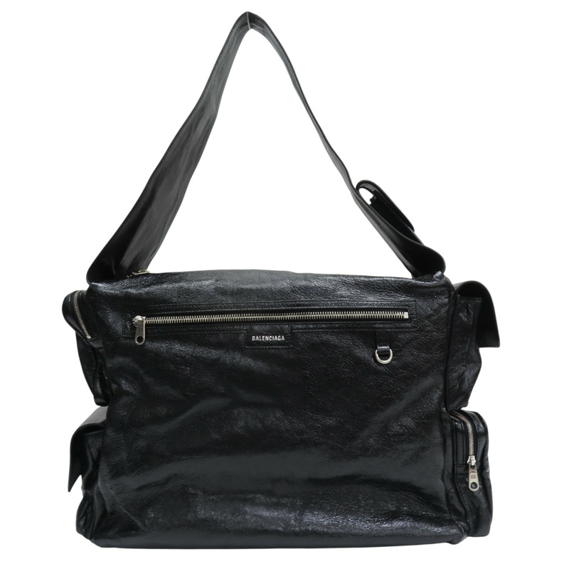 黑色 山羊皮 肩背包【BALENCIAGA 巴黎世家】 702168-1