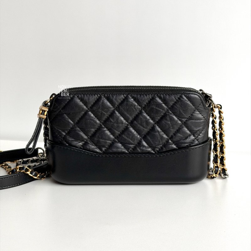 99新🆕 Chanel 香奈兒 流浪mini 黑金-0