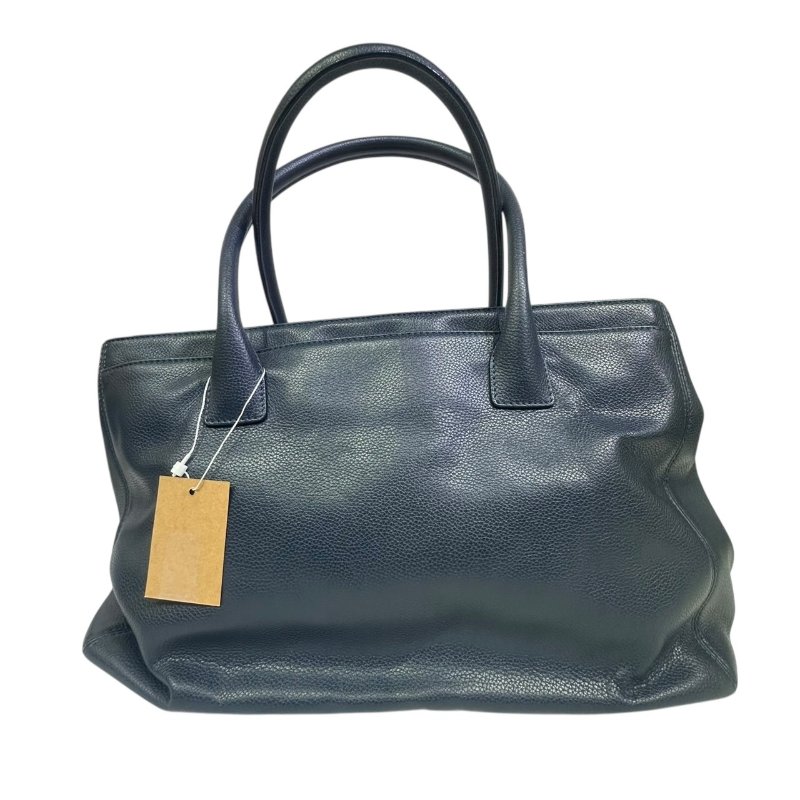 【美收精品】CHANEL 寶藍色皮革肩背包 4-504-1