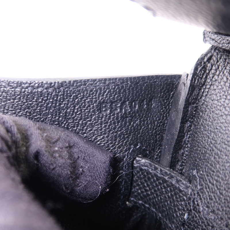 HERMES Epsom皮革Birkin 30金扣手挽袋Noir-7