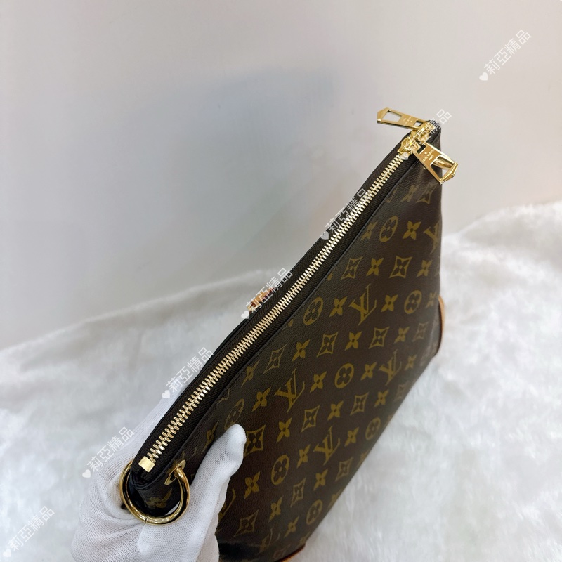 莉亞精品♡ LV Odeon MM 二手美包-6