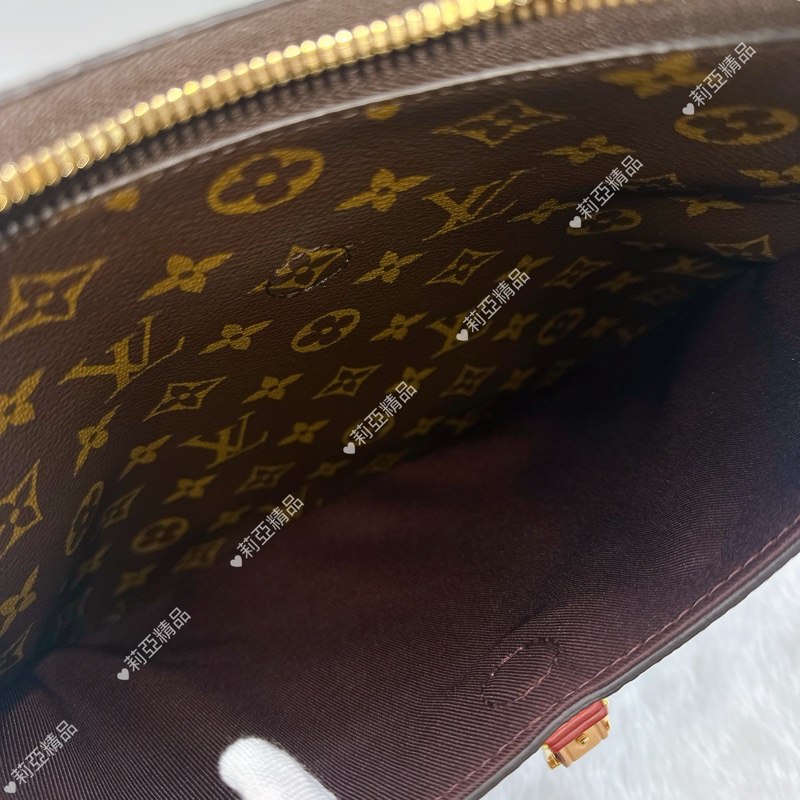 莉亞精品♡ LV Odeon MM 二手美包-14