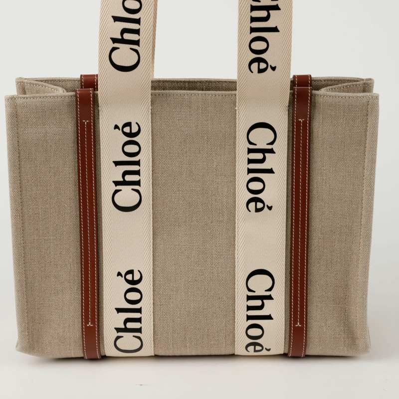 CHLOE CHC21US382 Woody 大號手提包-1