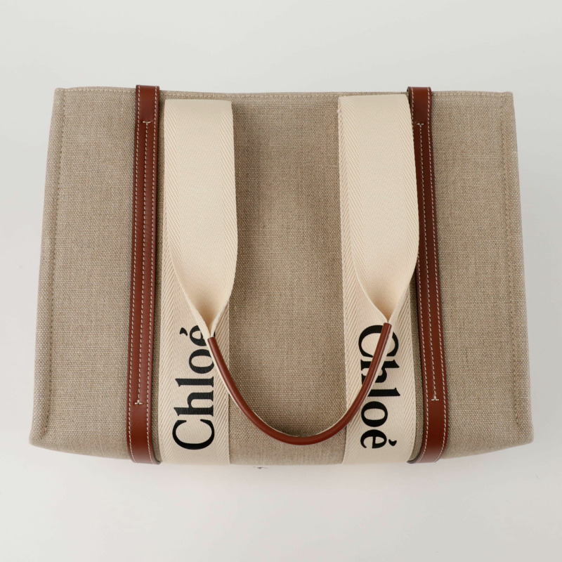 CHLOE CHC21US382 Woody 大號手提包-2