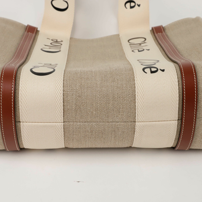 CHLOE CHC21US382 Woody 大號手提包-5