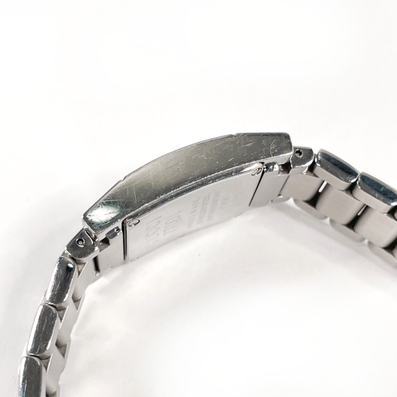 GUCCI 7700L 不鏽鋼/不鏽鋼腕錶，銀色，石英機芯，白色錶盤，女士款-8