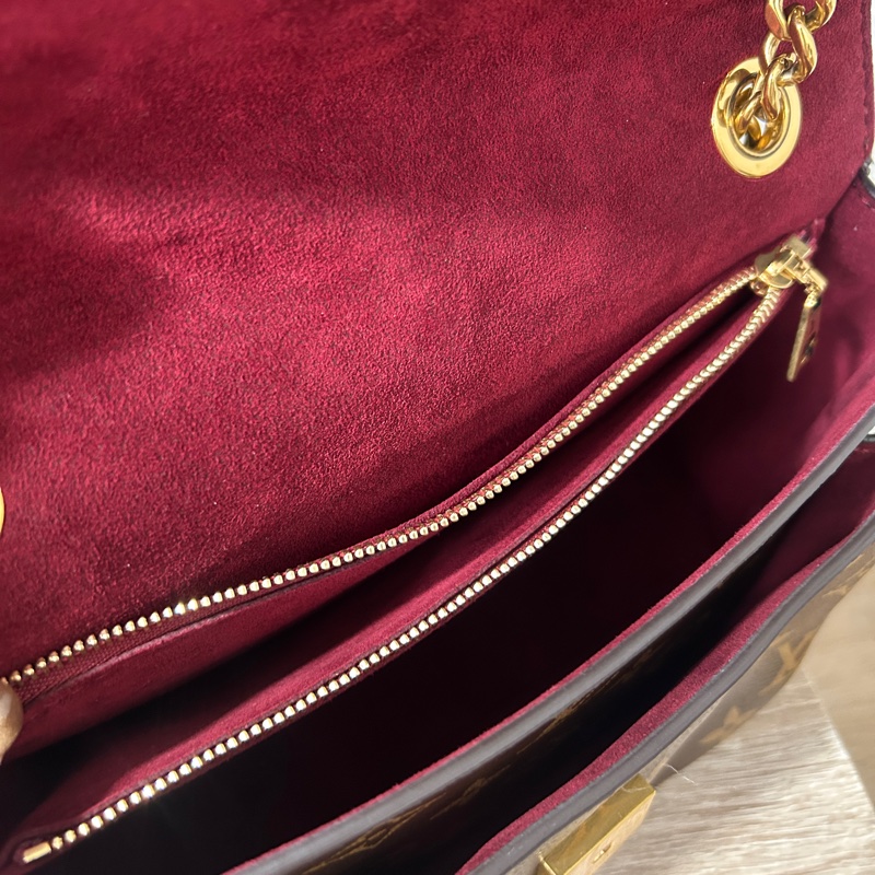 LV 原花passy MM肩斜背包M45592-6