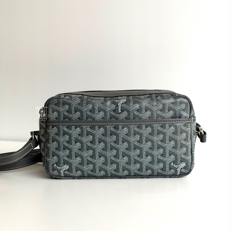 99新🆕 有購證🩶 Goyard 戈雅 相機包 灰色-0
