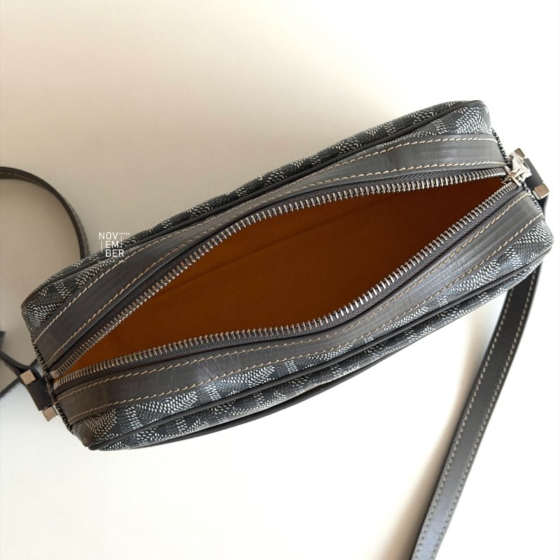 99新🆕 有購證🩶 Goyard 戈雅 相機包 灰色-4