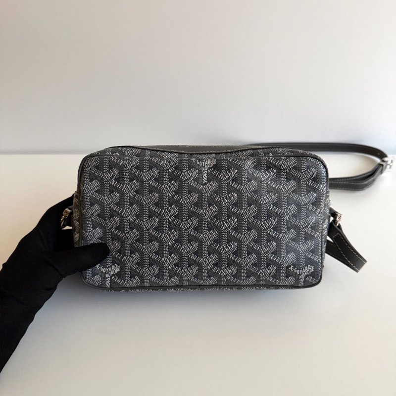 99新🆕 有購證🩶 Goyard 戈雅 相機包 灰色-13