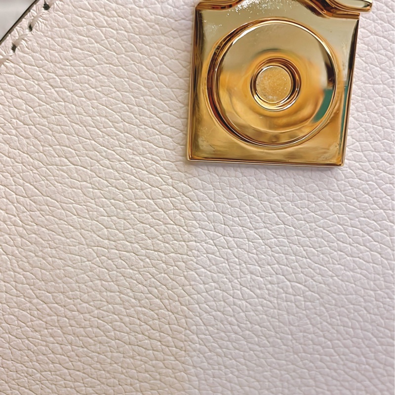 近新閒置平台最低價✨ 范思哲versac 凡賽斯La Medusa top handle 梅杜莎女王頭女王包熊貓配色-27