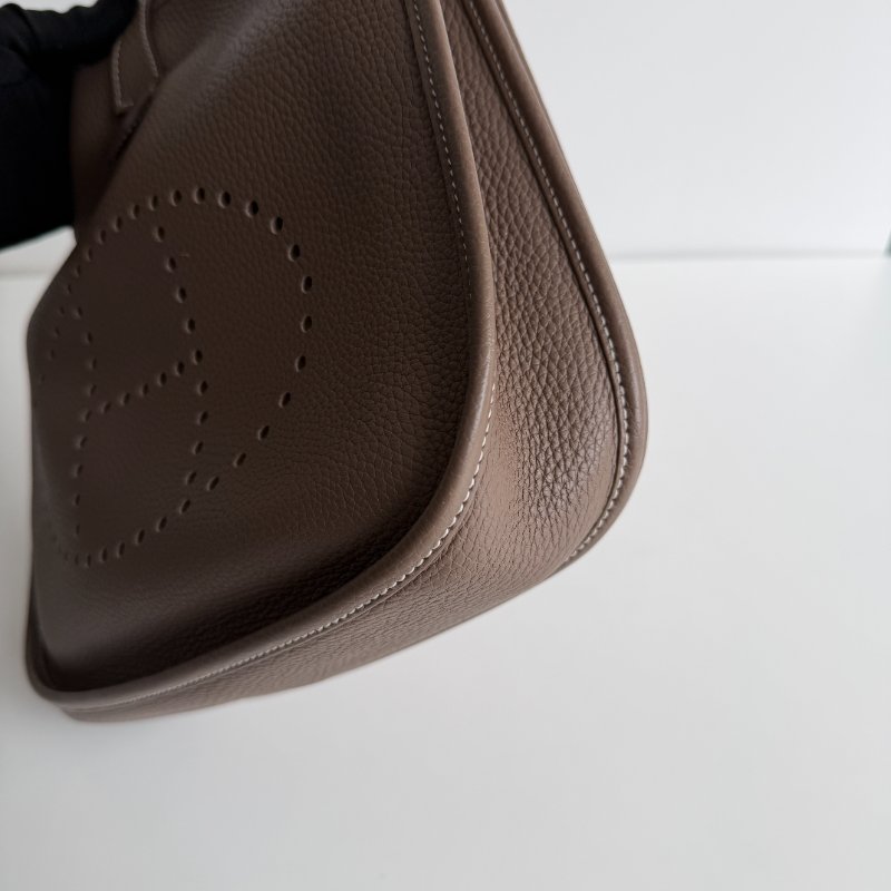 99新🆕 Hermès 愛馬仕 Evelyne 29 大象灰金釦-9