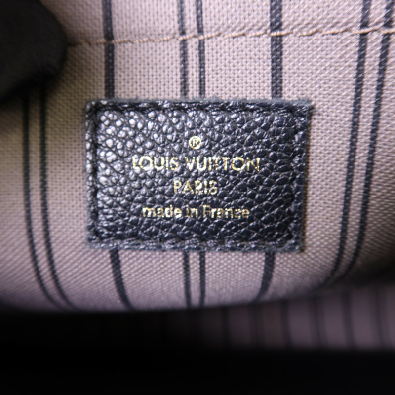 LOUIS VUITTON Monogram Empreinte Montaigne MM金扣手挽肩背兩用袋-5