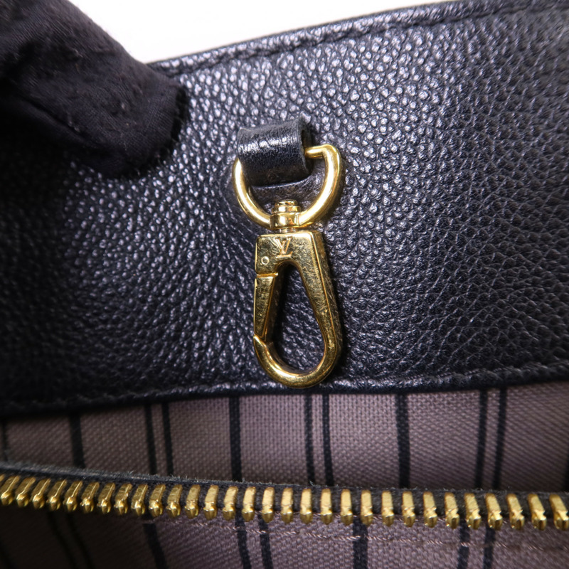 LOUIS VUITTON Monogram Empreinte Montaigne MM金扣手挽肩背兩用袋-8